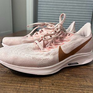 Rose Gold ("Echo Pink") Nike Air Zoom Pegasus - Size 6